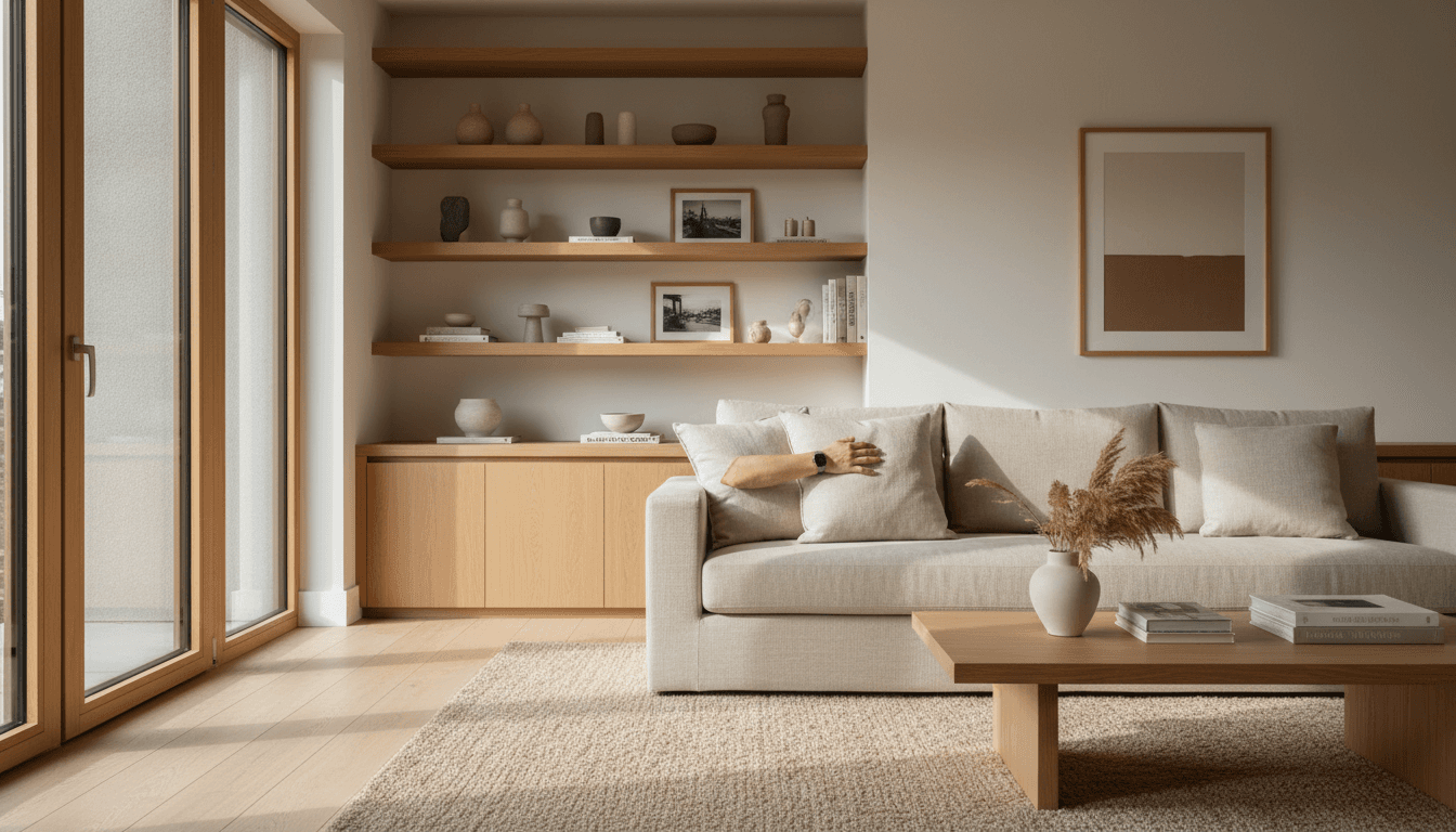 Modern interior remodelling with updated flooring and fresh design